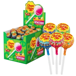 ЛЕД Чупа-Чупс классика 12 гр. 12/100 (Фрукты+Кола)