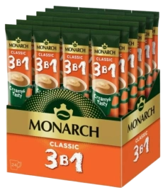 КОФЕ MONARCH 3В1 классик 10/24 13,5гр