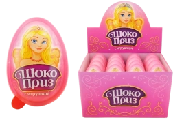 ШКФ ЯЙЦО ШОКОПРИЗ ДЛЯ ДЕВОЧЕК 15гр 12/24