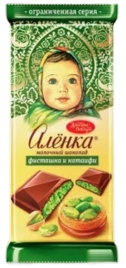 ПЛИТКА Аленка Фисташка и Катаифи 87гр 1/12