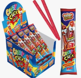 МРМ КРЕЙЗИ СТИК кислый мармелад КОЛА 20гр 12/24