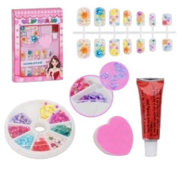 ЛЕТО ДЛЯ ДЕВОЧЕК маникюрный набор1/12 1417050 