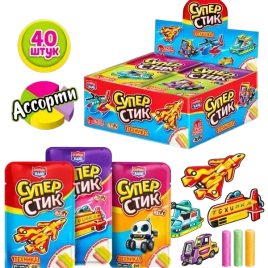ЛЕД МЯГК КАРАМЕЛЬ СУПЕР СТИК 3Д 5гр 12/40 ТЕХНИКА