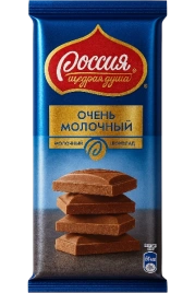 ПЛИТКА РОССИЯ молочный 75гр 1/22 