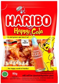 МРМ ХАРИБО Хэппи Кола 80гр 1/30 вложение