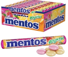 ЖК Ментос 37,5 гр. 12/24 (ФРУКТЫ)