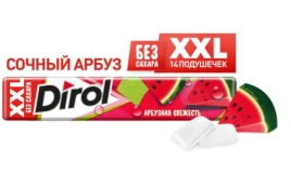 ЖР Дирол ХХЛ 19гр 24/18 арбуз ХХЛ