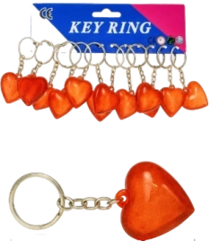 ЛЕТО брелок СЕРДЦЕ БОЛЬШОЕ 100/12 1437220