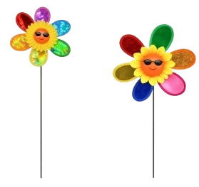 ЛЕТО ВЕТЕРОК ПОДСОЛНУХ на палочке 62см 100/10 фото 1