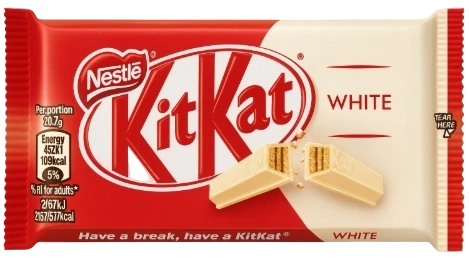 ШБ КИТКАТ четыре ПАЛЬЦА БЕЛЫЙ шоколад 41,5гр 1/24 фото 1