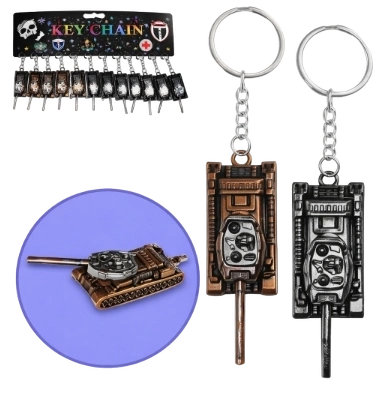 ЛЕТО брелок ТАНК 1/12 фото 1