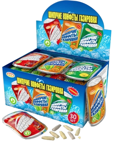 ШИПЕЛКА конф ГАЗИРОВКА 7гр. 20/30 фото 1