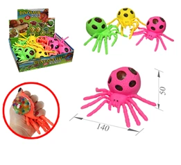 ЛЕТО антистресс ПАУК с шариками 24/12 фото 1