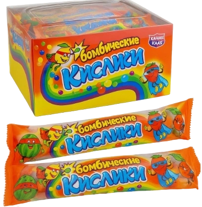 ДРЖ с хруст нач БОМБИЧЕСКИЕ КИСЛИКИ 20г 12/24 фото 1