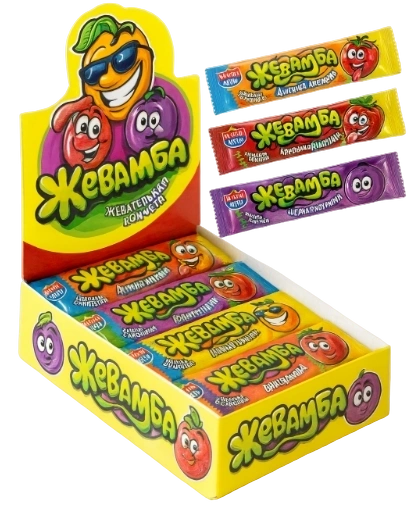 ЖК Жевамба ассорти 10г 18/50 конфета фото 1