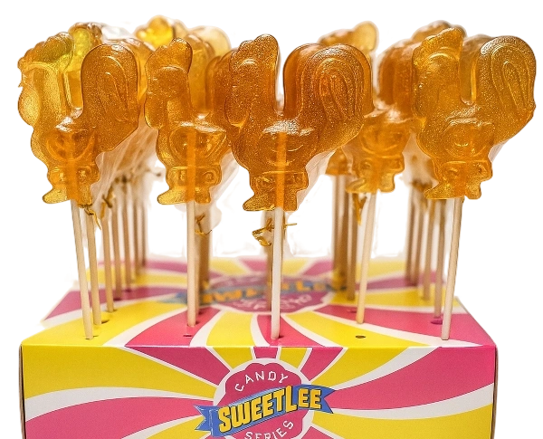 ЛЕД РКФ карамель Старый Добрый Петушок 50гр 1/40 без подставки фото 1