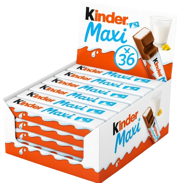КИНДЕР Шок. мол МАКСИ Т1 21гр 8/36 фото 1