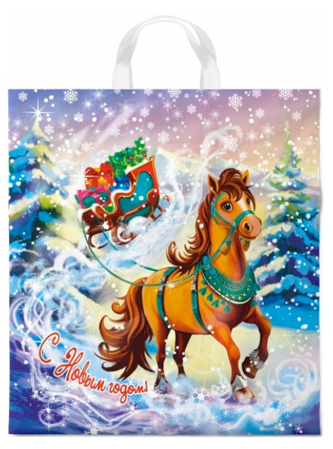 ПП ПЕТЛЕВОЙ РУЧКОЙ 3842 Савраска 38*42 см 20/25 СМГ фото 1