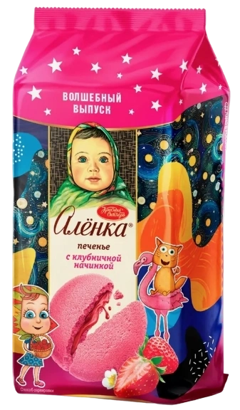 ПЧН АЛЕНКА сдобное КЛУБНИКА 115гр 1/12 фото 1