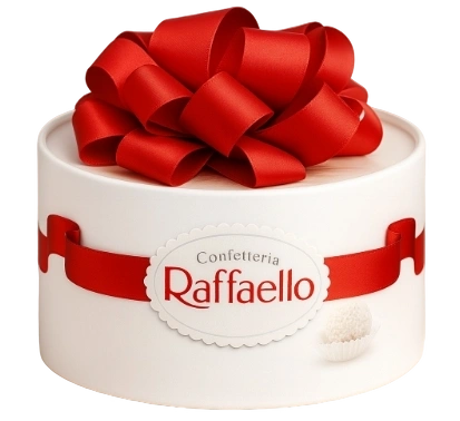 НШК Рафаэлло Т20 Торт средн 200гр 1/4 МКШ фото 1