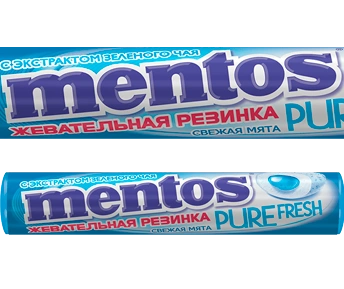 ЖР МЕНТОС РОЛЛ Нежная мята 15,5гр 12/24 фото 1