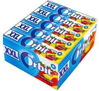 ЖР Орбит ХХЛ 20,4гр 20/20 (Клубника Банан) фото 1