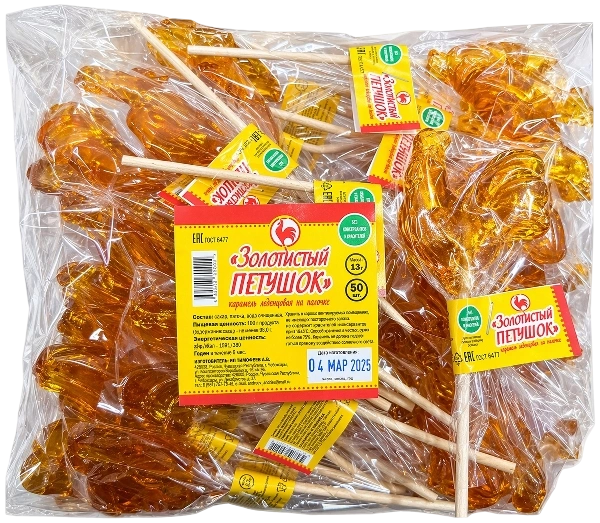 ЛЕД ЗОЛОТИСТЫЙ ПЕТУШОК №1 13гр пакет 9/50 фото 1