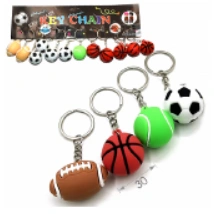 ЛЕТО брелок МЯЧИКИ МИКС 1/12 1467650 фото 1