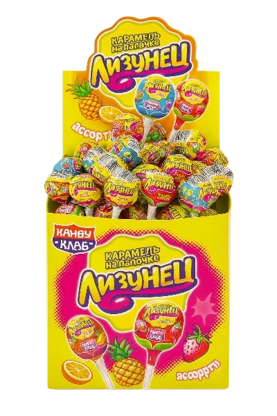 ЛЕД Лизунец Карамель 10р 12/100 фото 1
