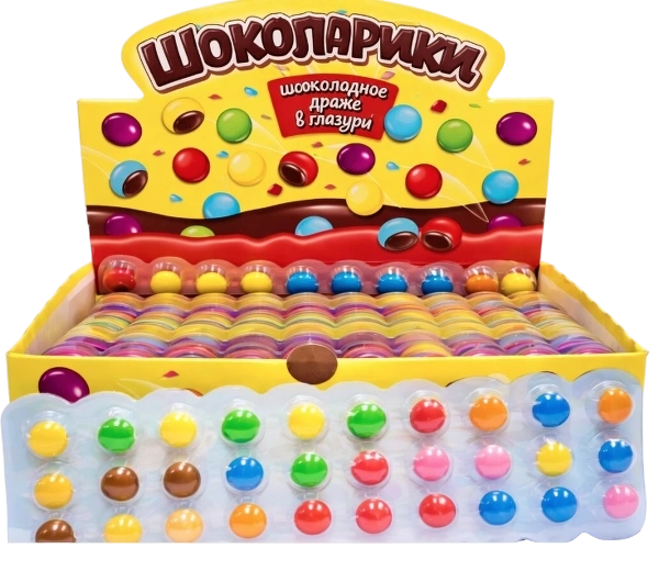 ДРЖ Шоколарики БЛИСТЕР 20гр 12/24 фото 1