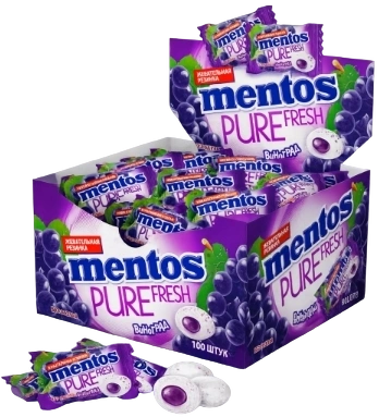 ЖР МЕНТОС ХОРЕКА ПВ Виноград 2гр 6/100 фото 1