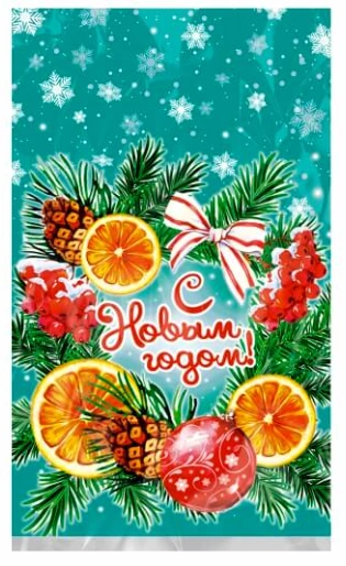 ПП 2035 Гостинцы 20х35 см подарочный 20/100 состав: только пакет, без подарка и ленты фото 1