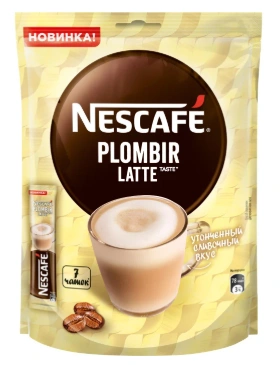 КОФЕ Нескафе ПЛОМБИР ЛАТТЕ 15гр 10/20 фото 1