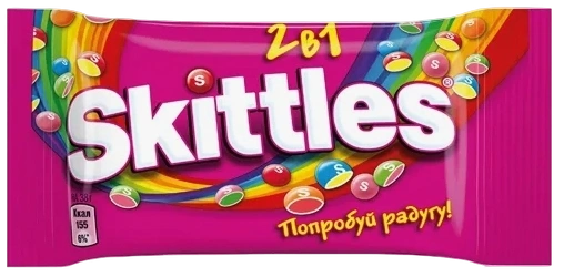 ЖК Скиттлз 38гр. 1/12/12 (2 в 1) фото 1