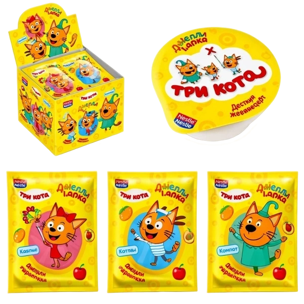 ЖИДКОНФ желейный Лапка ТРИ КОТА 25гр 12/20 ТАТУ ТАТУ фото 1