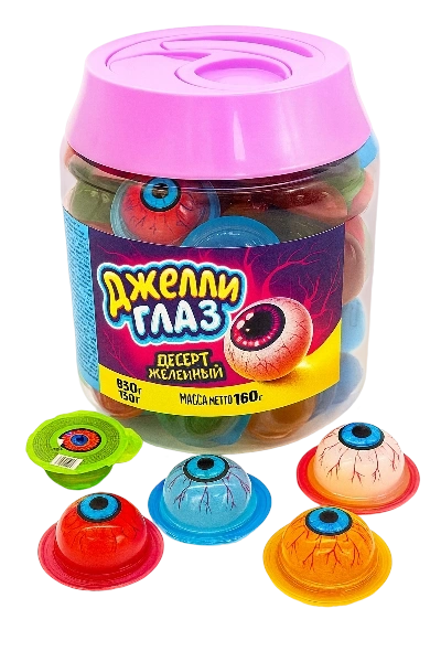 ЖИДКОНФ желейный Джелли Глаз 16гр 6/100 БАНКА фото 1