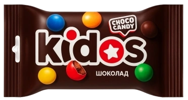 ПЛИТКА TODINO драже шоколадное KIDOS 38гр 12/24 фото 1