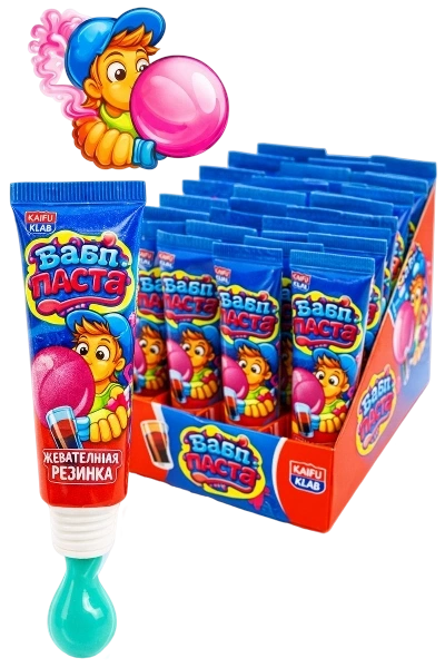 ЖР Бабл паста со вкусом колы 20гр 12/24 фото 1