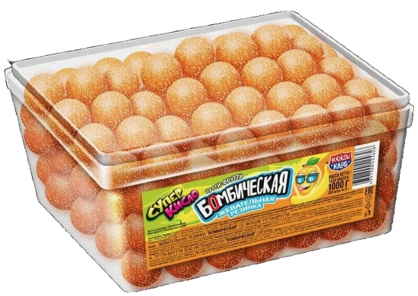 ЖР БОМБИЧЕСКАЯ со вкусом тутти-фрутти 5гр 12/200 фото 1