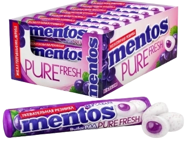 ЖР МЕНТОС РОЛЛ ВИНОГРАД 15,5гр 12/24 фото 1