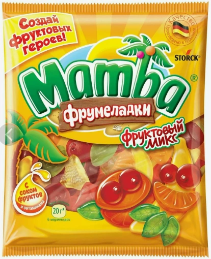 МРМ мамба фруктовый микс 140гр 1/14 макси сайз!!! фото 1