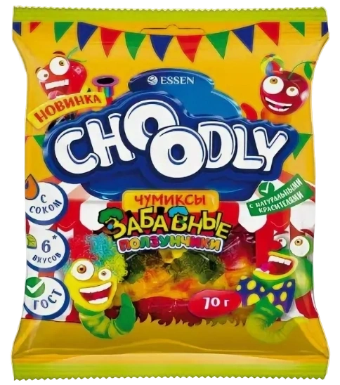 МРМ ЧУДЛИ ЗАБАВНЫЕ ползунчики 70гр 1/18 фото 1