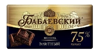 ПЛИТКА Бабаевский ЭЛИТНЫЙ 150гр 1/19 фото 1