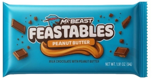 ПЛИТКА Мистер БИСТ пенат баттер 60гр 18/10 фитсблс арахисовое масло фото 1