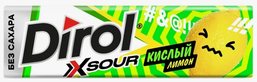 ЖР Дирол 13гр 24/30 Кислый лимон фото 1