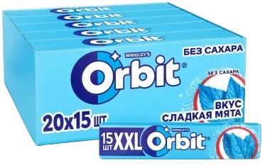 ЖР Орбит ХХЛ 20,4гр 20/20 (Сладкая мята) фото 1