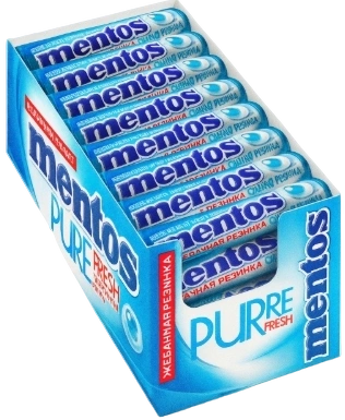 ЖР МЕНТОС РОЛЛ СВЕЖАЯ мята 15,5гр 12/24 фото 1