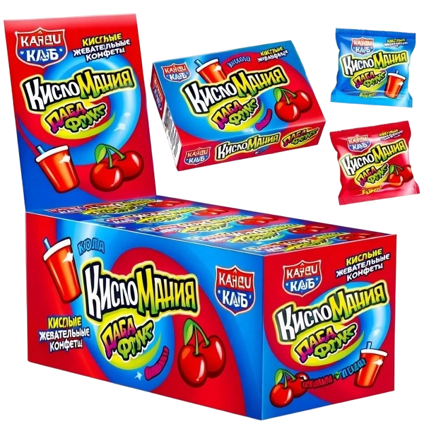 ЖК КИСЛОМАНИЯ ДАБЛФРУКТ 14гр 12/30 вишня и кола фото 1