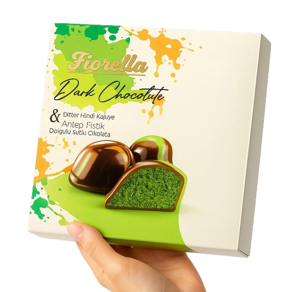 ШБ ФИОРЕЛЛА Дубайский Конфеты 108гр 1/12 с фисташковой начинкой  фото 1
