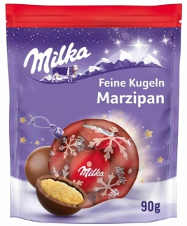 НКФ Милка Новогодние шок.ЯЙЦА Крем-Марципан 90 гр 1/26 фото 1